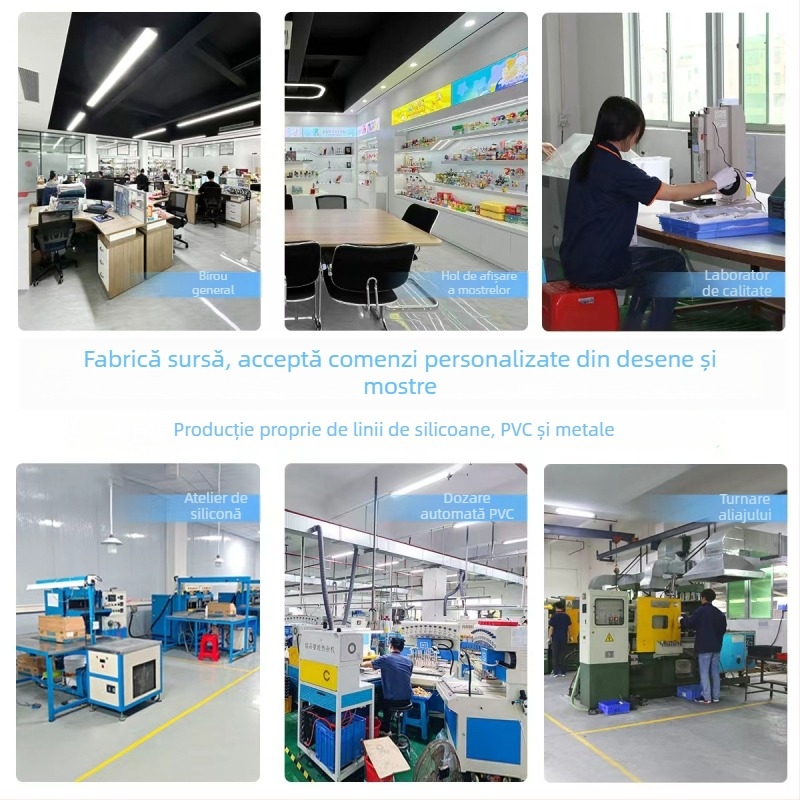 Portofel din silicon pentru copii și elevi — model animal desen animat, fermoar, buzunar pentru monede, personalizabil