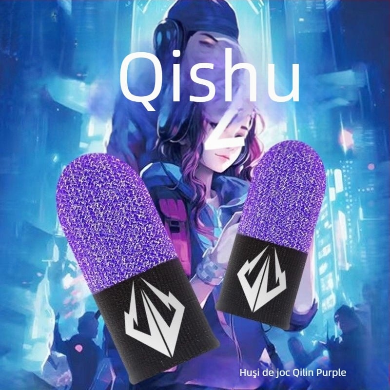 Mansete pentru degete pentru jocuri pe mobil, anti-transpirație și anti-derapare (PUBG Mobile)