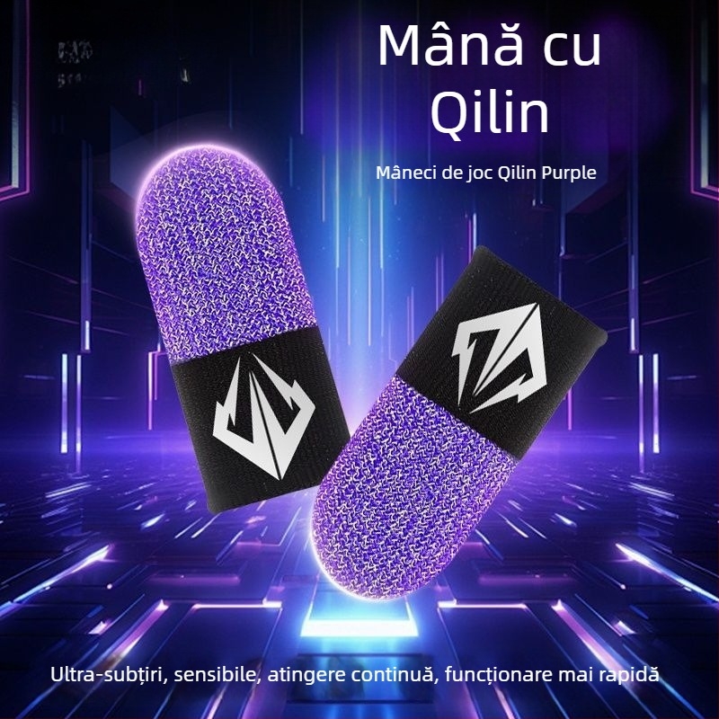 Mansete pentru degete pentru jocuri pe mobil, anti-transpirație și anti-derapare (PUBG Mobile)