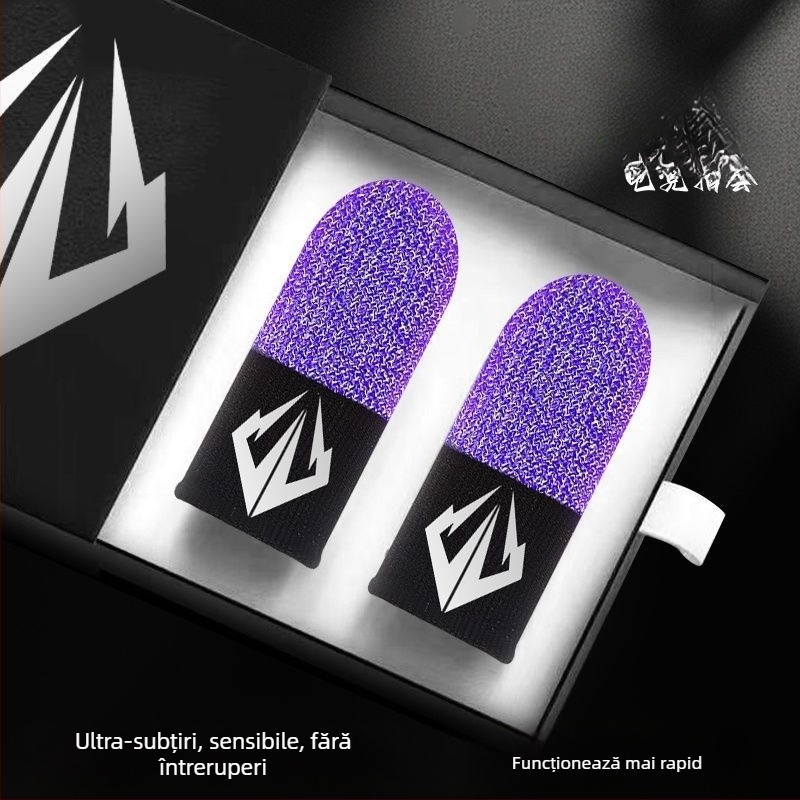 Mansete pentru degete pentru jocuri pe mobil, anti-transpirație și anti-derapare (PUBG Mobile)