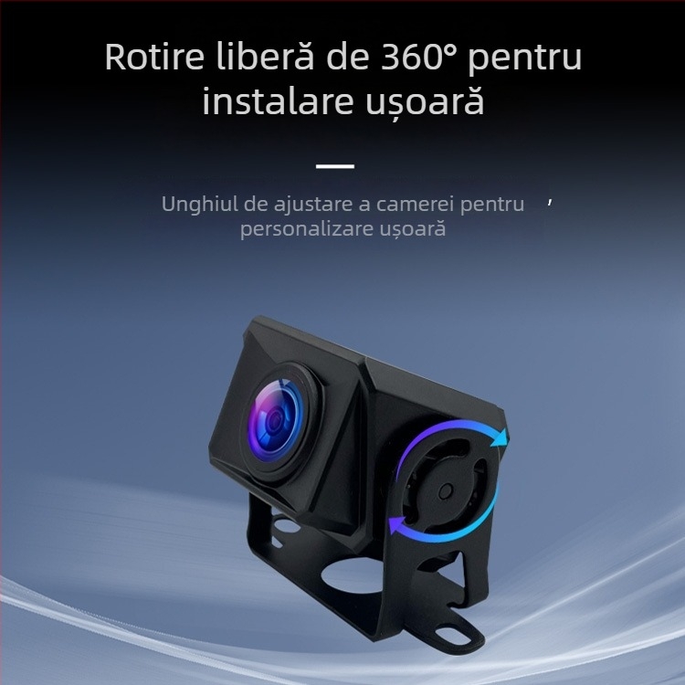 Cameră de recul pentru camion, impermeabilă, 1080p AHD, vedere nocturnă, unghi larg