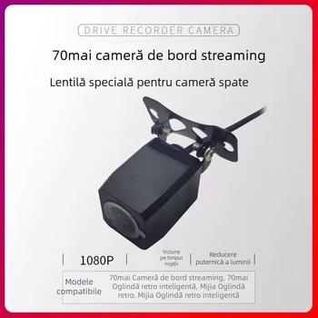 Camera de bord auto cu obiectiv spate streaming, 1080P, AHD, unghi de vizualizare 170°, model HF-AHD-5050J, alimentare 5V