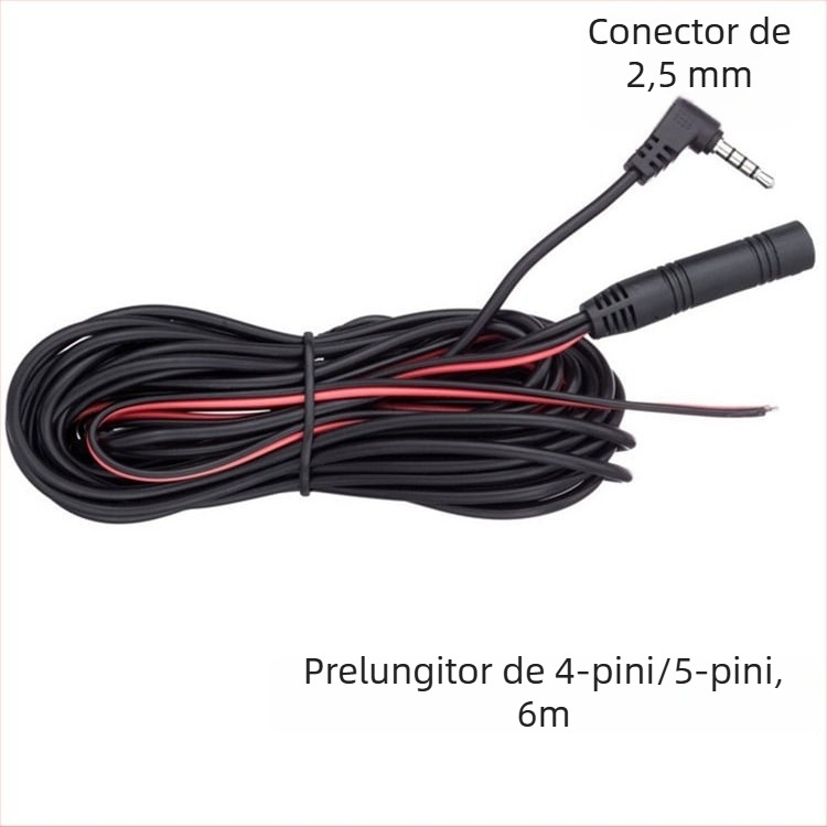 Camera de bord auto cu obiectiv spate streaming, 1080P, AHD, unghi de vizualizare 170°, model HF-AHD-5050J, alimentare 5V