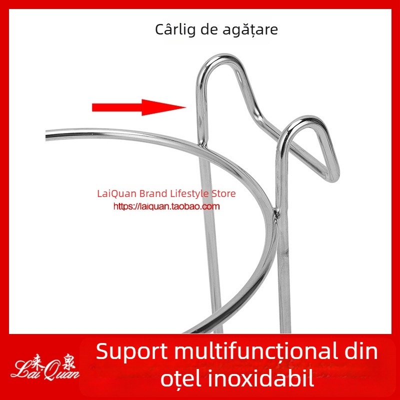 Suport auto din oțel inoxidabil pentru pahare, cu bază de încălzire și raft de depozitare fix