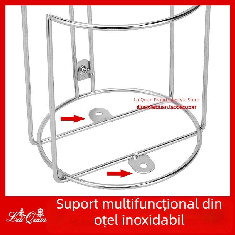 Suport auto din oțel inoxidabil pentru pahare, cu bază de încălzire și raft de depozitare fix