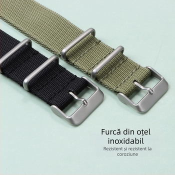 Brățară NATO din pânză pentru Samsung One — Origine Guangzhou; Toamnă 2024; Stil vintage, literar, retro franțuzesc