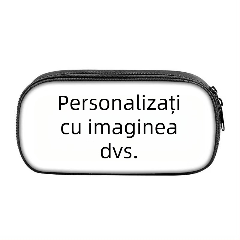 Penar din Oxford, imprimeu desen animat, căptușeală din poliester, respirabil, pentru elevii din clasele I-II
