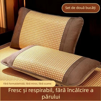 Set fețe de pernă, Ice Silk, pereche, îngroșate pentru vară (Material: Altul)