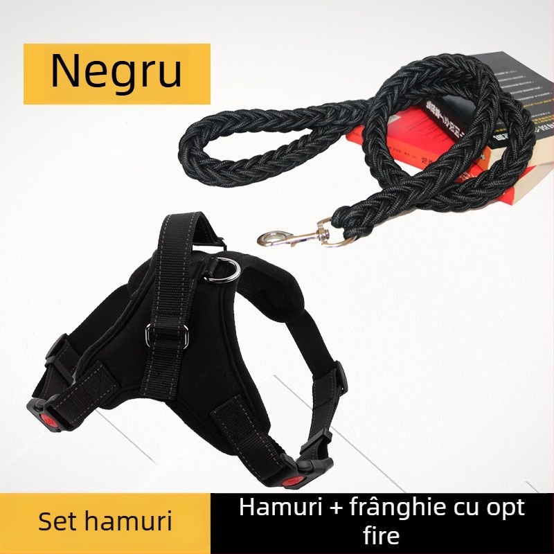 Ham K9 pentru câini, lesă pentru toate mărimile: mici, mijlocii și mari