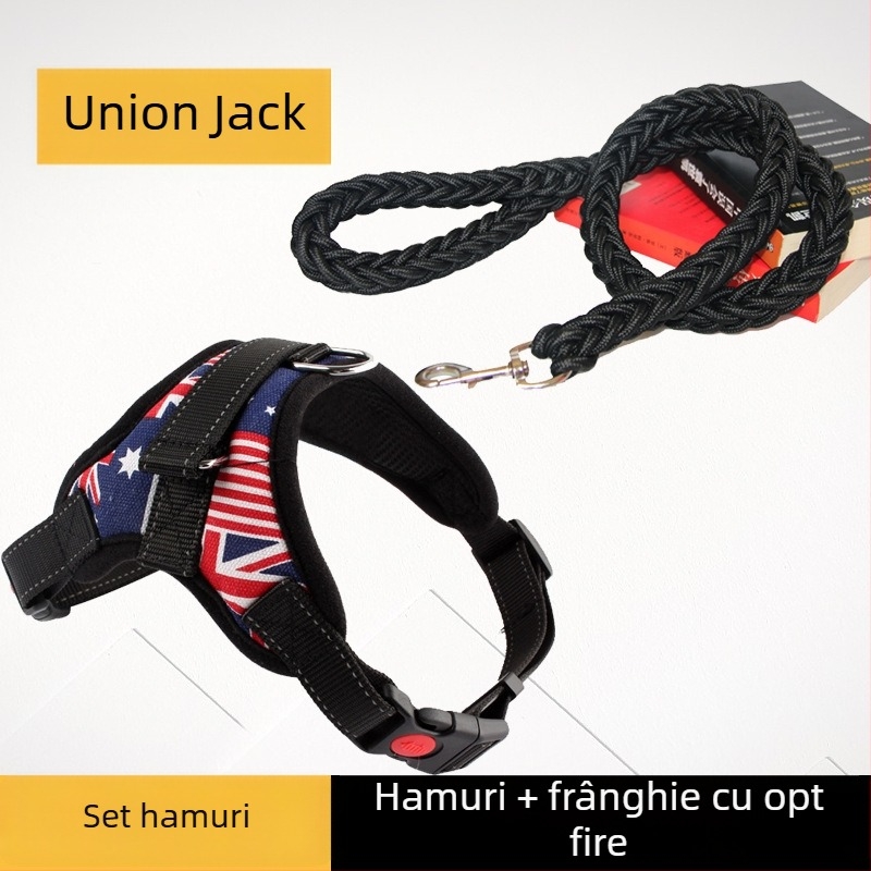 Ham K9 pentru câini, lesă pentru toate mărimile: mici, mijlocii și mari