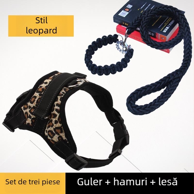 Ham K9 pentru câini, lesă pentru toate mărimile: mici, mijlocii și mari