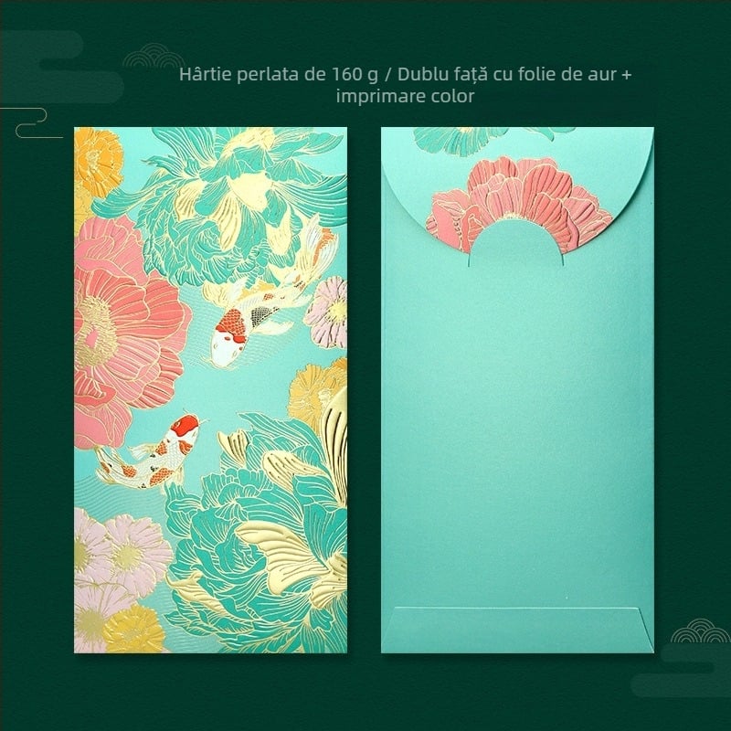 Plicuri pentru cadouri de nuntă din hârtie perlă, cu logo imprimat, brand Brother Wen Chuang, stil modern minimalist