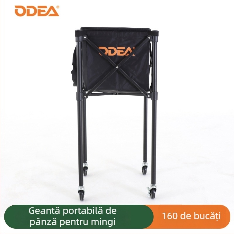 Plasă de tenis și suport pentru mingi, design portabil pliabil (Brand: Odear/Otil, Greutate: 12 kg)