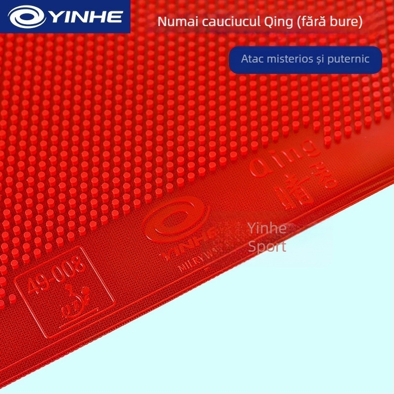 Galaxy 9045 Cauciuc pentru tenis de masă, cu adeziv lung, o bucată, origine Shanghai
