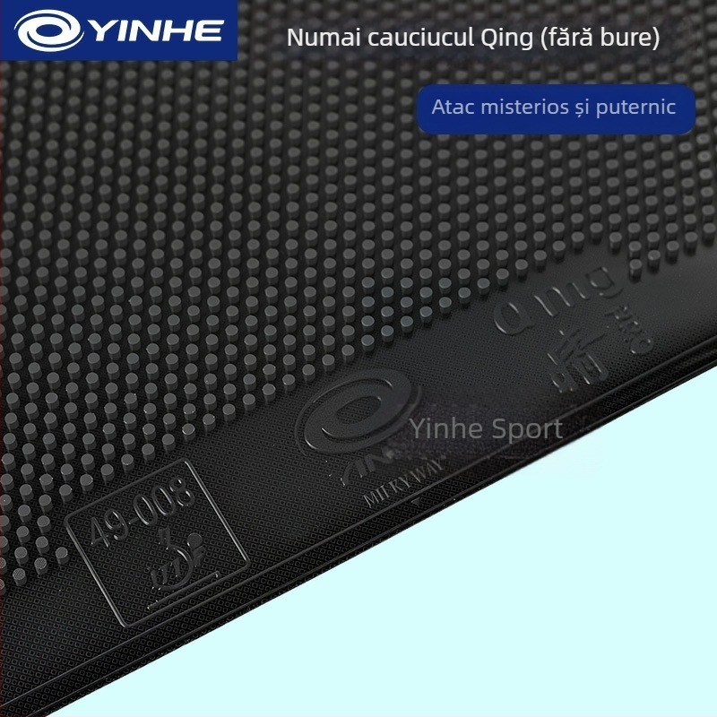 Galaxy 9045 Cauciuc pentru tenis de masă, cu adeziv lung, o bucată, origine Shanghai