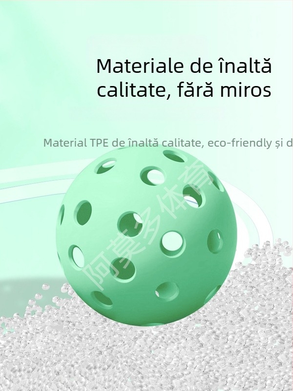 Minge pickleball TPES, 40 găuri, 25 g, antrenament în interior și exterior