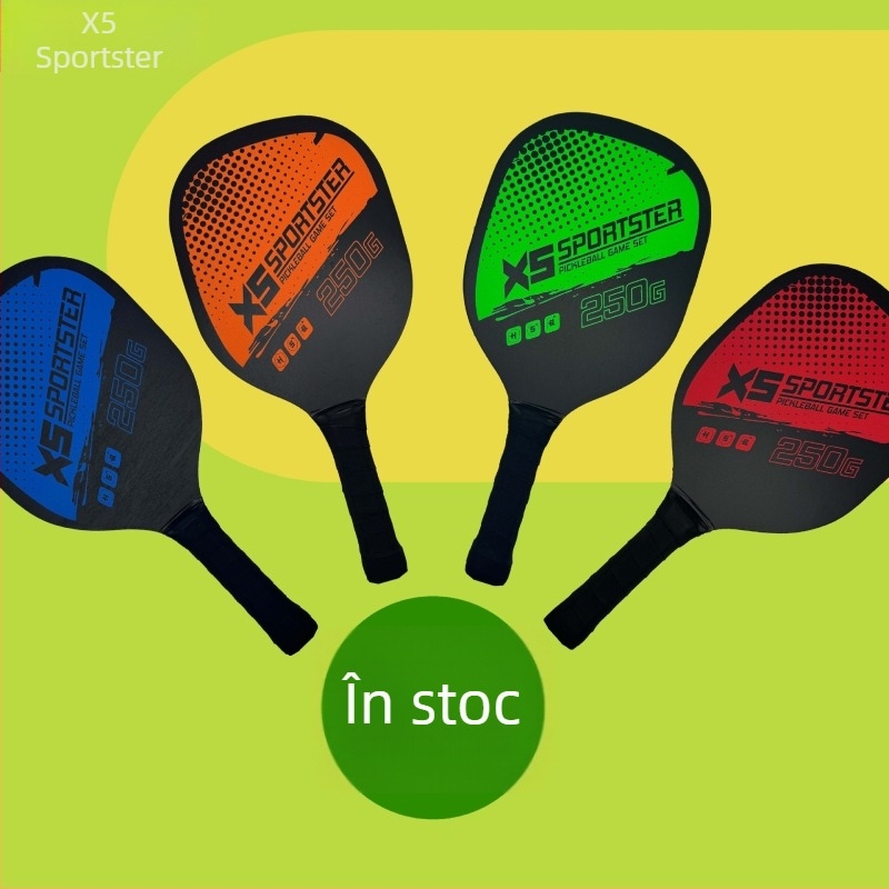 Set de rachete pickleball – Burning Wings, 249 g, lemn de plop de înaltă calitate