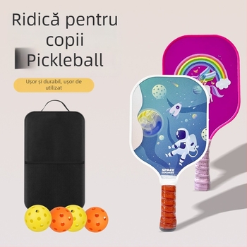 Set de rachete pickleball pentru copii Hasago, din fibră de sticlă, 195 g, pentru începători