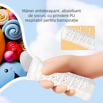 Set de rachete pickleball pentru copii Hasago, din fibră de sticlă, 195 g, pentru începători