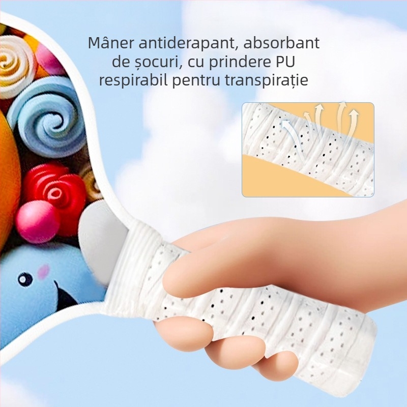 Set de rachete pickleball pentru copii Hasago, din fibră de sticlă, 195 g, pentru începători