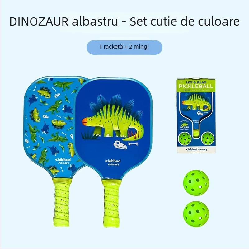Set de rachete pickleball pentru copii Hasago, din fibră de sticlă, 195 g, pentru începători