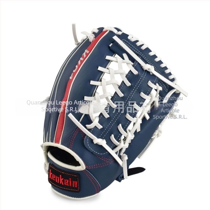 Mănușă de baseball pentru mâna stângă, keiken PVC, origine China, logo personalizabil, potrivit pentru softball
