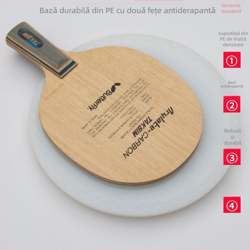 Platformă de tăiere a gumii pentru tenis de masă – unealtă DIY cu masă și platou rotativ PA66 marca MRAZ