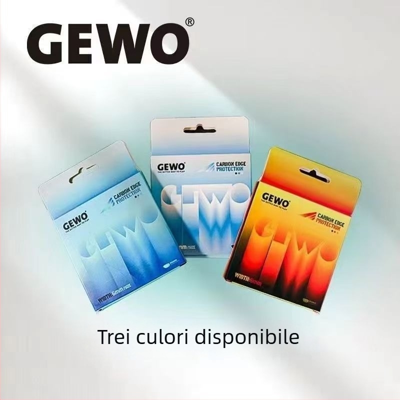 Jiewo Protector margine din fibră de carbon pentru tenis de masă