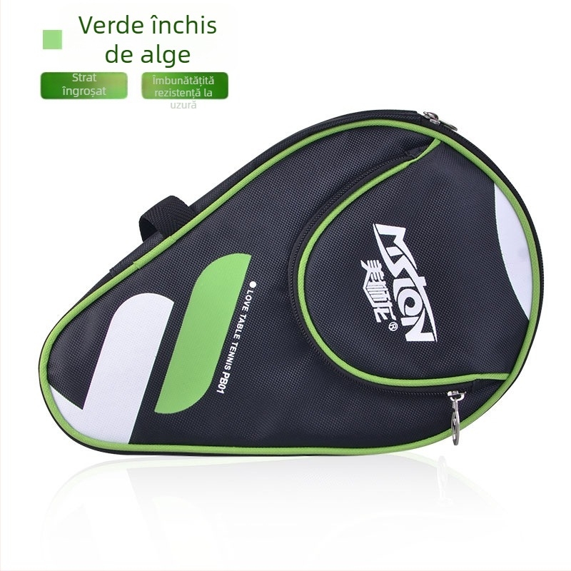 Geantă pentru rachete de tenis de masă – Capacitate mare, formă de dovleac, material Oxford, Beautiful Lion