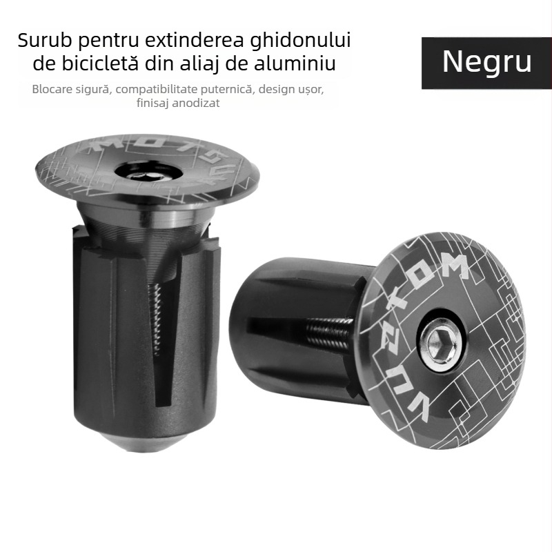 Dop capăt pentru ghidon din aliaj de aluminiu pentru biciclete MTB și de șosea