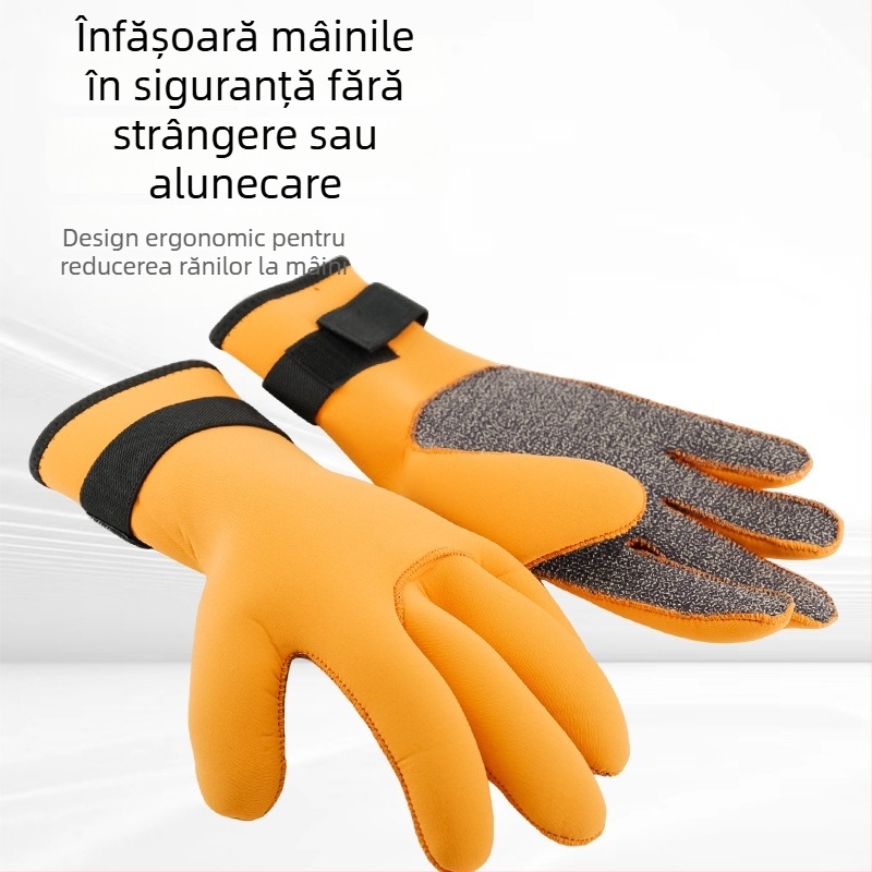 Mănuși de scufundări 3mm – unisex, antiaderente, rezistente la uzură, protecție UV pentru scufundări, înot și surfing