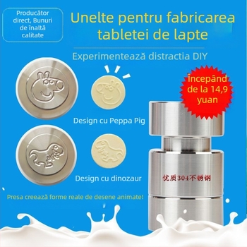 Presă manuală pentru brânză cu unealtă de matriță pentru uz casnic – oțel inoxidabil 304, stil modern minimalist, mașină de producere a brânzei pudră