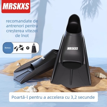 Pantofi de apă din silicon pentru snorkeling și scufundări, aripioare de antrenament pentru înot, încălțăminte de scufundare antiderapantă pentru bărbați și femei