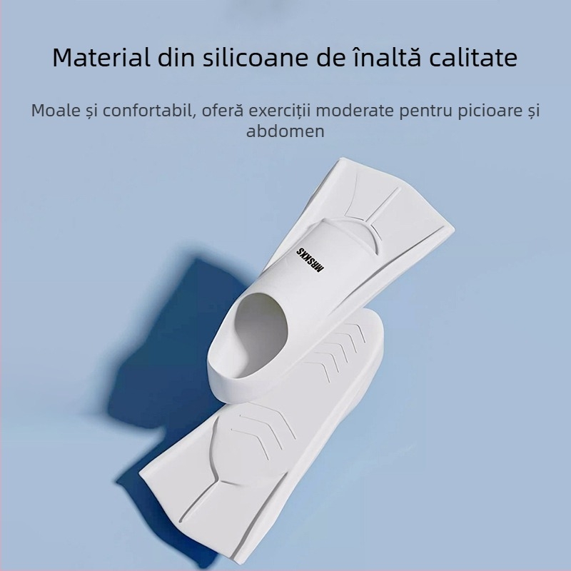 Pantofi de apă din silicon pentru snorkeling și scufundări, aripioare de antrenament pentru înot, încălțăminte de scufundare antiderapantă pentru bărbați și femei