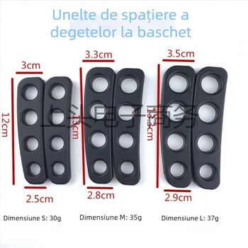 Antrenor de aruncare din silicon pentru baschet – corector de formă pentru aruncări de la trei puncte, fixator de mână, posibilitate imprimare logo