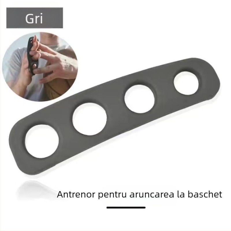 Antrenor de aruncare din silicon pentru baschet – corector de formă pentru aruncări de la trei puncte, fixator de mână, posibilitate imprimare logo