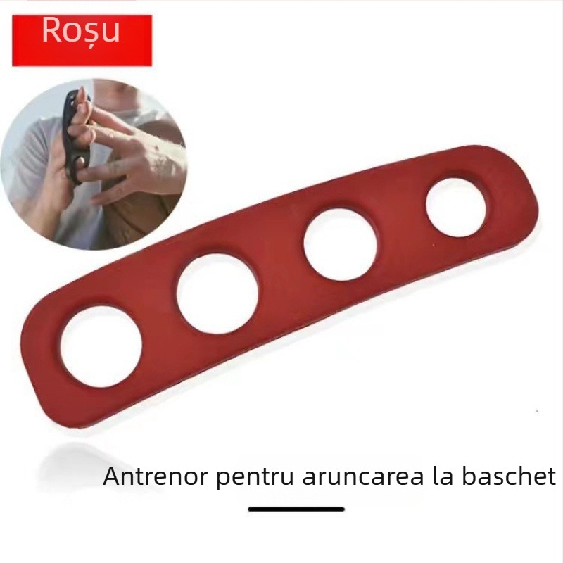 Antrenor de aruncare din silicon pentru baschet – corector de formă pentru aruncări de la trei puncte, fixator de mână, posibilitate imprimare logo