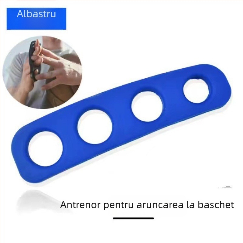 Antrenor de aruncare din silicon pentru baschet – corector de formă pentru aruncări de la trei puncte, fixator de mână, posibilitate imprimare logo