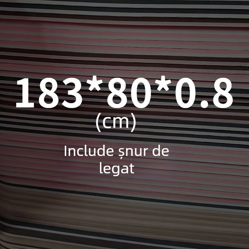 Covoraș de yoga TPE, antiderapant, set din 3 piese pentru uz casnic