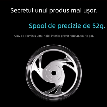 Mulinetă de pescuit spinning DIWA/Diva 801 White Knight – rulmenți din oțel inoxidabil, corp din fibră de carbon, greutate 460 g