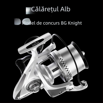 Mulinetă de pescuit spinning DIWA/Diva 801 White Knight – rulmenți din oțel inoxidabil, corp din fibră de carbon, greutate 460 g