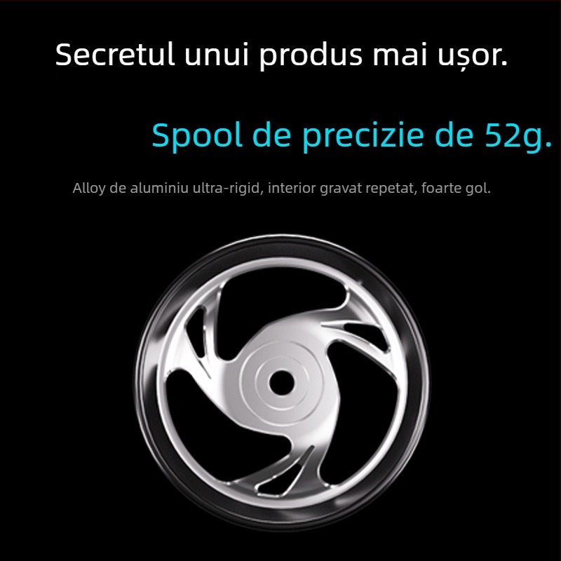 Mulinetă de pescuit spinning DIWA/Diva 801 White Knight – rulmenți din oțel inoxidabil, corp din fibră de carbon, greutate 460 g