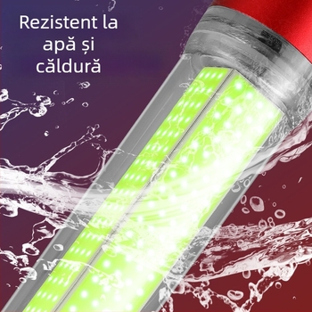 Lampă LED subacvatică pentru pescuit, carcasă ABS, impermeabilă, putere mare, încărcător inclus