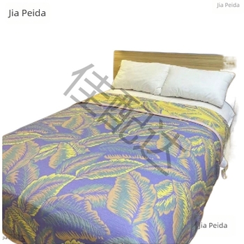 Cuvertură pentru pat - multistrat, bumbac, stil pastoral, model floral, lavabil