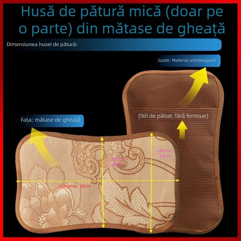 Husă de pernă pentru copii, răcoroasă - Ice Silk / Viscose Fiber, husă de vară respirabilă