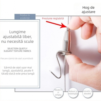 Raft de uscare cu sfoară și plasă, stil modern minimalist, design cu patru etaje, lansat în 2023