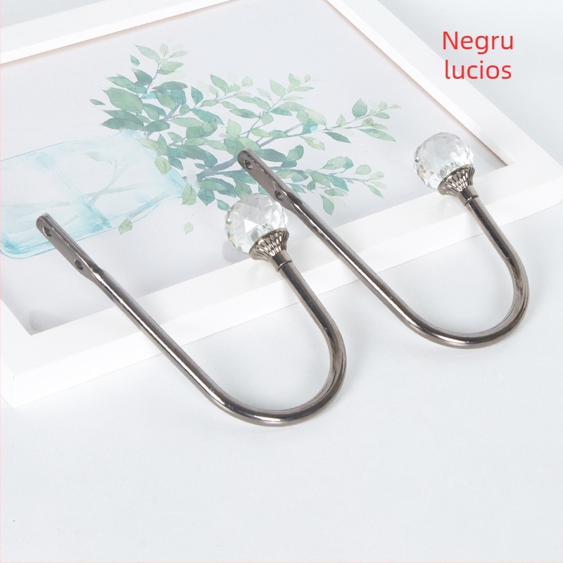 Cârlig pentru perdea – formă U, aliaj de aluminiu, brand Know the dream