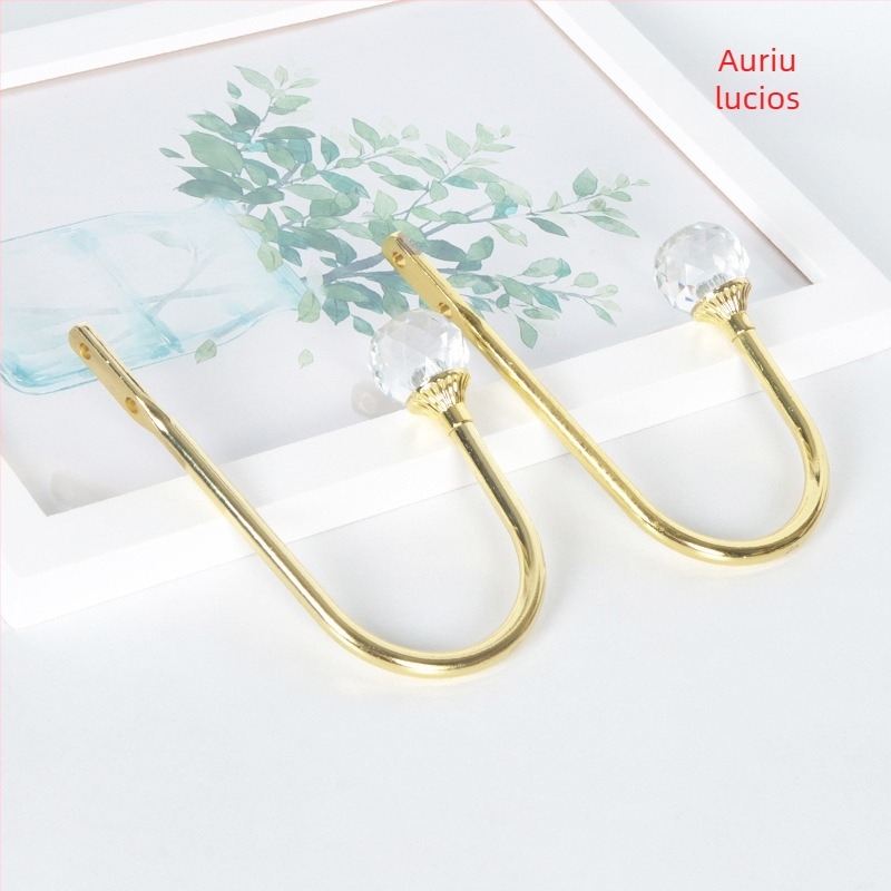 Cârlig pentru perdea – formă U, aliaj de aluminiu, brand Know the dream