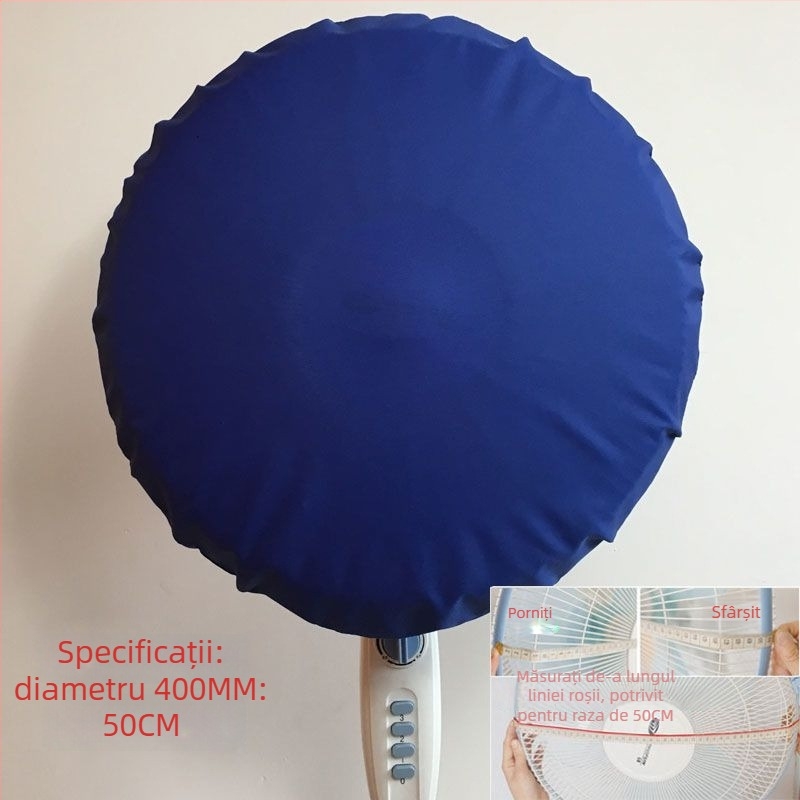 Husă de praf pentru ventilatoare, din material Oxford, în formă de corn