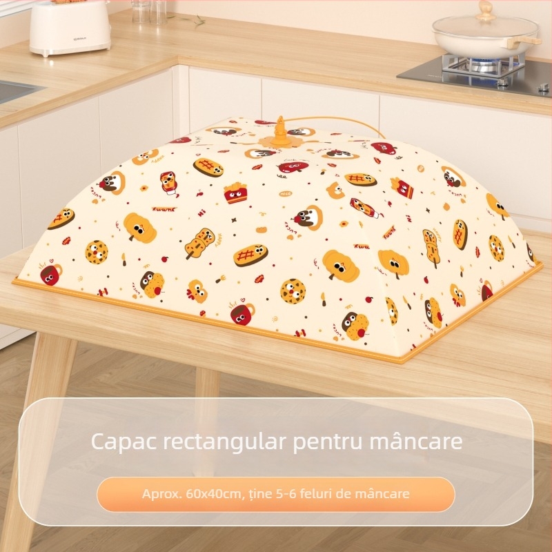 Capac termic pentru mâncare – Weile, poliester, model 2025, izolație termică și protecție împotriva prafului